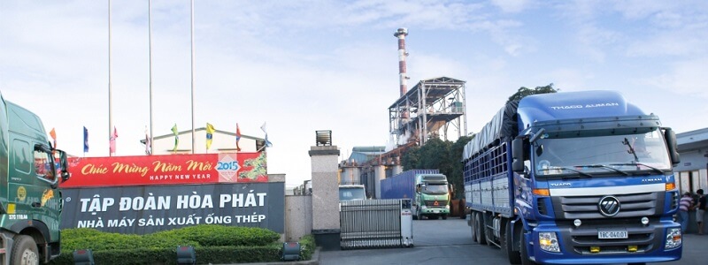 Nhà máy sản xuất ống thép của tập đoàn Hòa Phát Nhà máy sản xuất ống thép của tập đoàn Hòa Phát